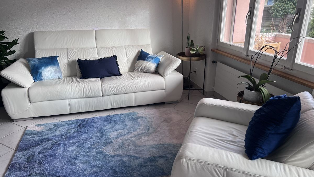 Sofas: Polstergruppe - Weiss - Echtleder – Gebraucht aus Uetendorf von Yves_04 2
