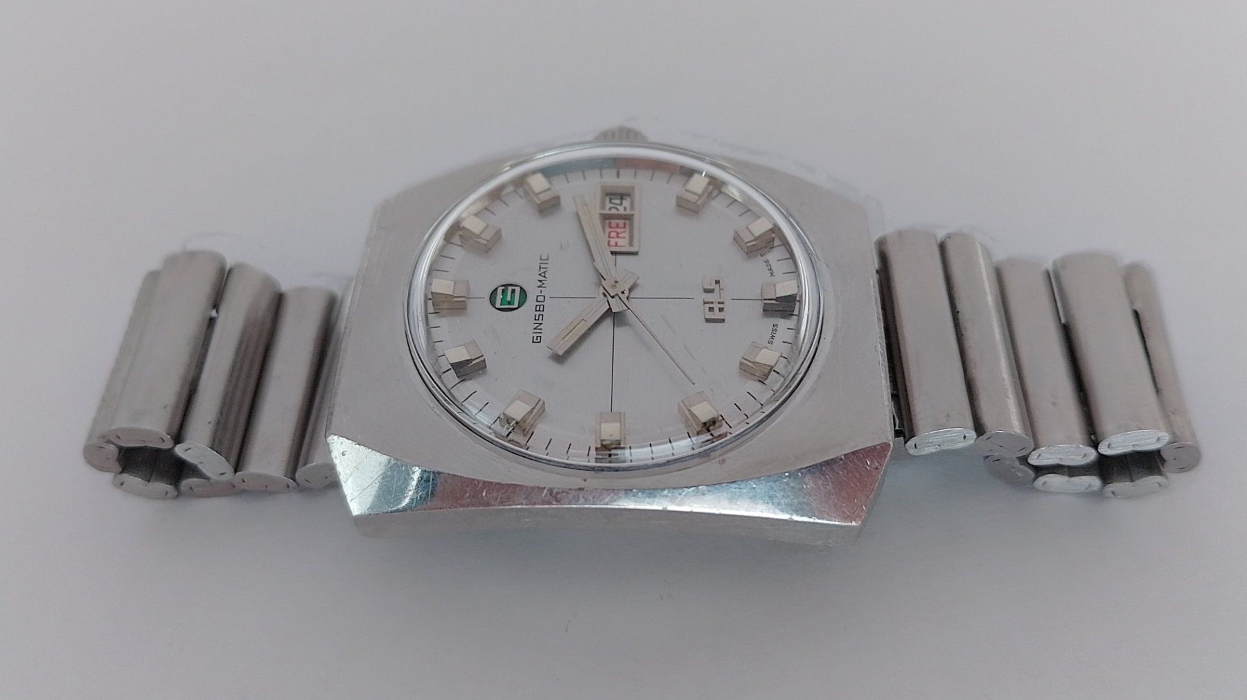 Ginsbo Watch Co Uhren: Ginsbo-Matic "ALS" Automatic 1970er Herrenarmbanduhr – Gebraucht aus Basel von Givens_Watches 3