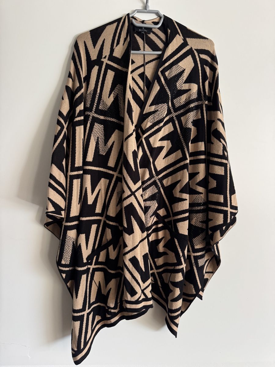 Monari Sonstige Damenmode: MONARI Cape beige schwarz Muster one size neu – Neu (gemäss Beschreibung) aus meierskappel von funkydegreng 4