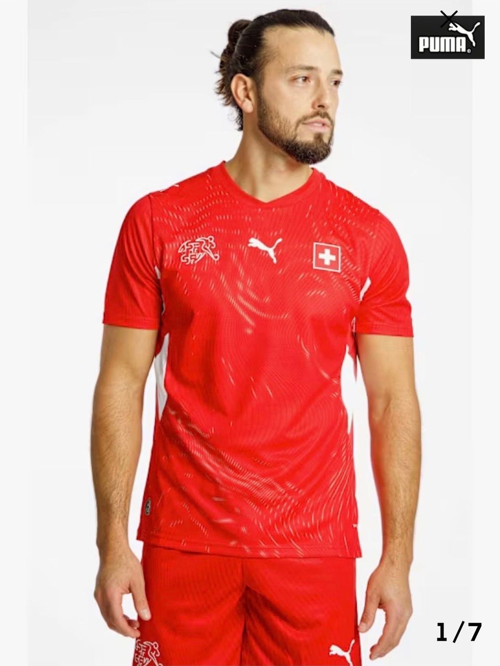 Puma Canottiere & Pantaloni: WM Trikot Schweiz 2026 Original – Nuovo e nell'imballaggio originale da Bülach venduto da sel_775n 4