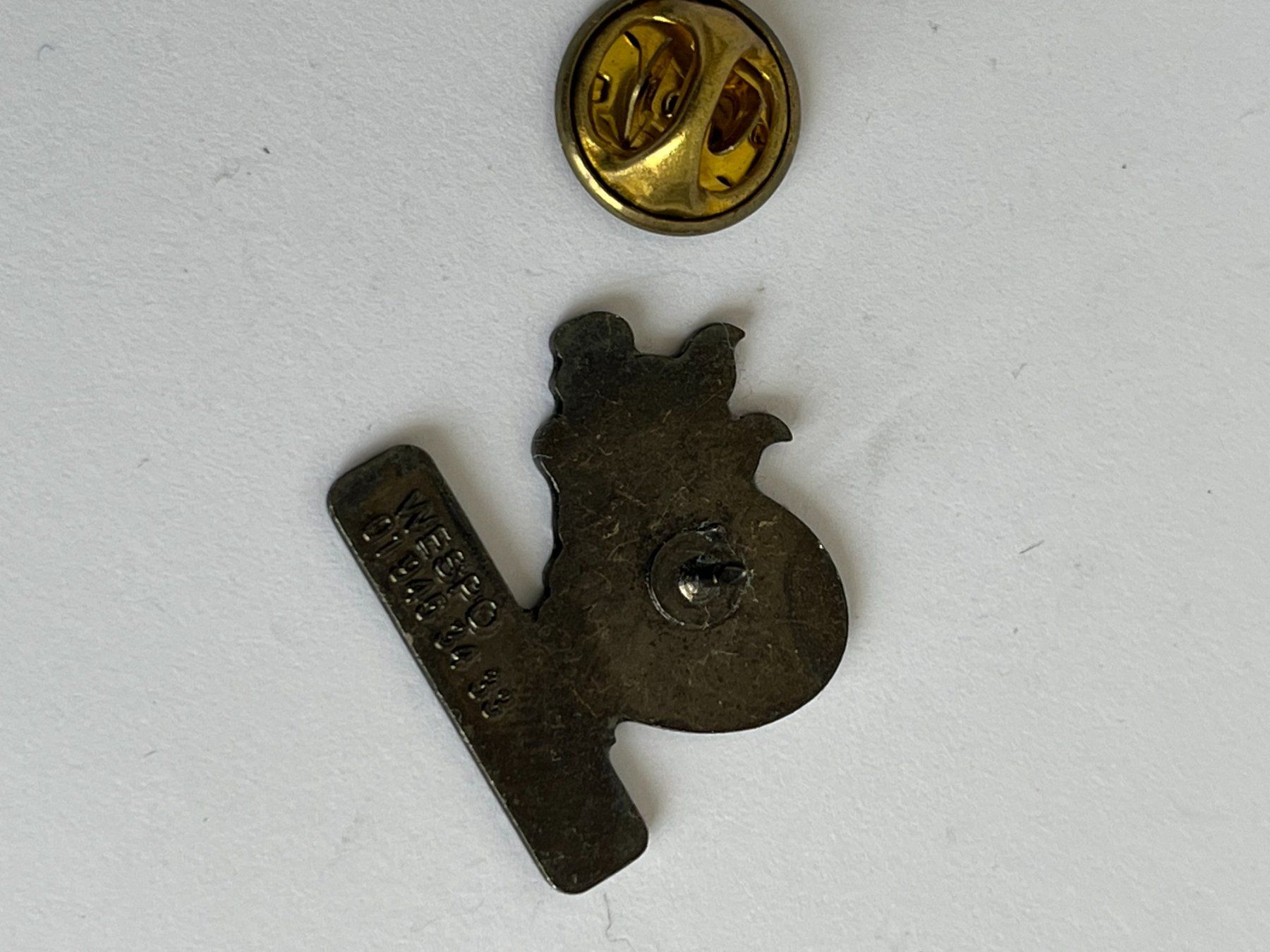 Placchette & Badge: Süsses Schweinchen-Anstecker "Säuliamt" Pin – Usato da Dietikon venduto da sch_w2tw 1
