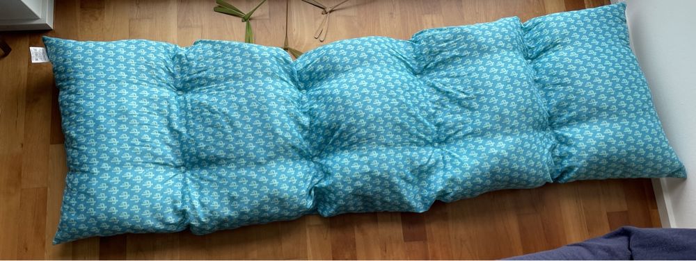 Matratze blau mexikanisch Muster deko Kaktus Balkon Terrasse (Gebraucht) in  Rheinfelden fr CHF 9  mit Lieferung auf Ricardo kaufen