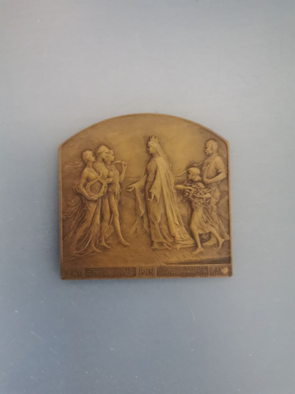 Piatti di portata: Antikes Bronze Relief – Nuovo e nell'imballaggio originale da Küssnacht am Rigi venduto da DB_Shop 1