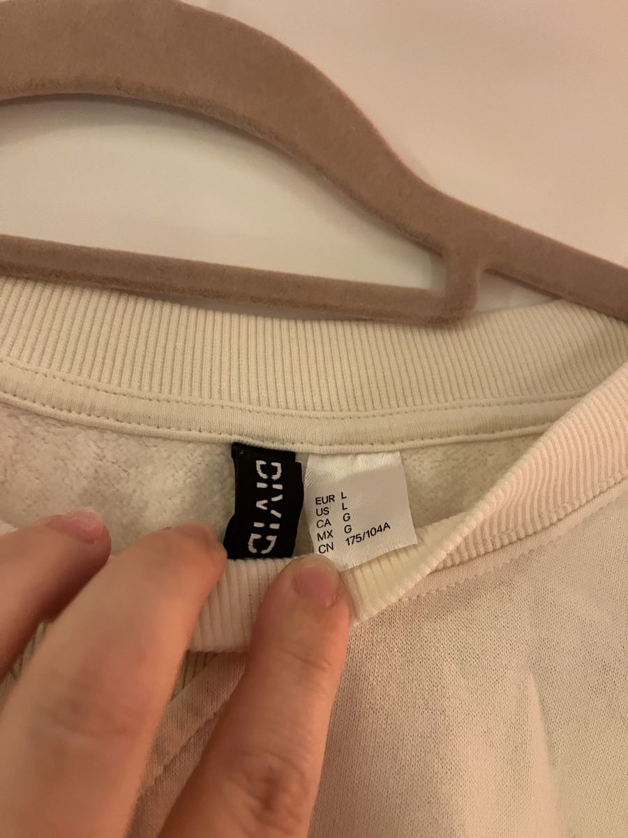H&M Pullover & Sweatshirts: H&M Divided Pullover Sweater mit Wolf Print, Gr.l – Gebraucht aus Zürich von Closetbesties 1