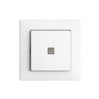 Frontset EDIZIOdue weiss 60×60mm mit Frontlinse