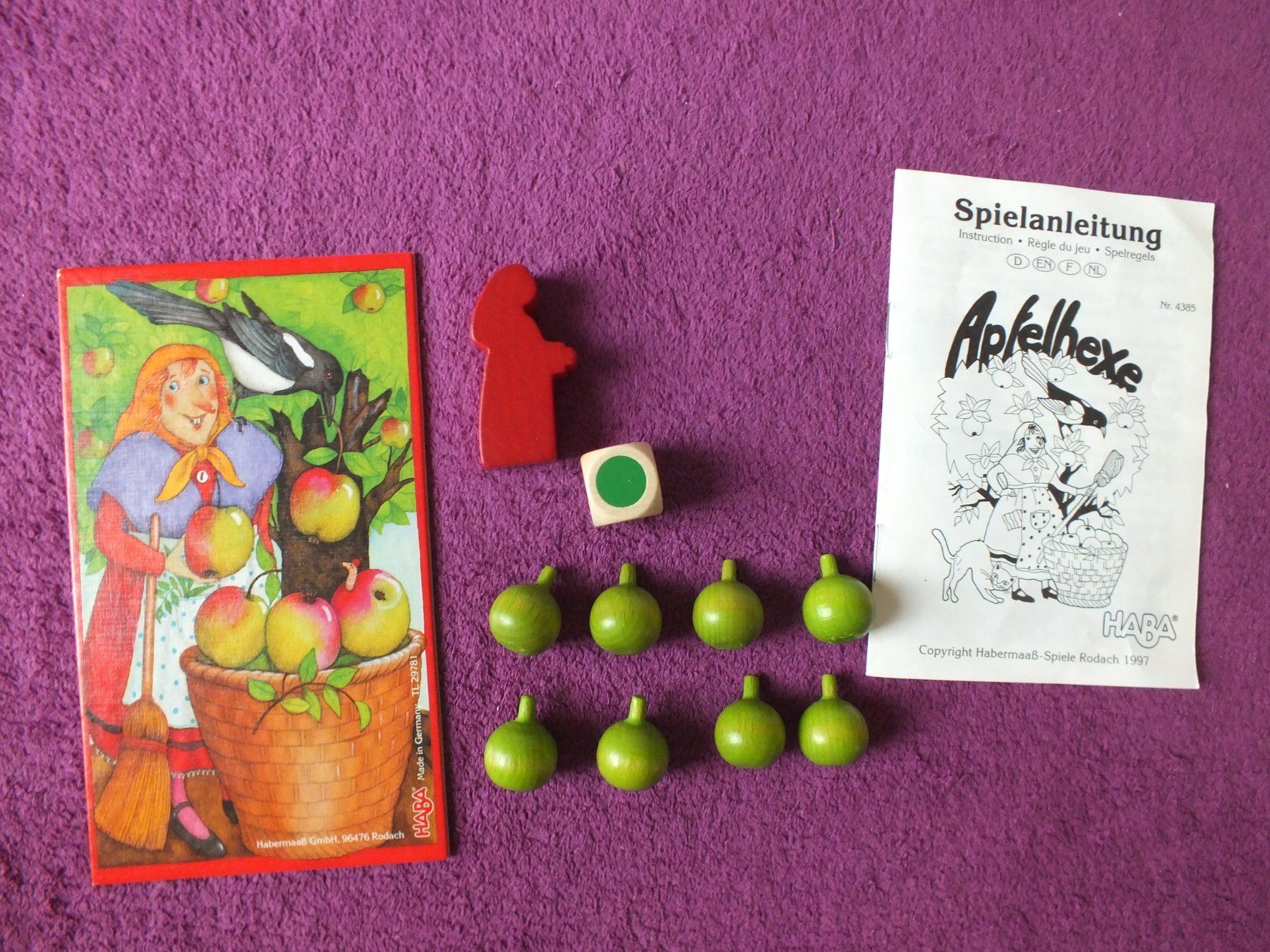 Haba Giochi: HABA Spiel - Apfelhexe – Usato da Müllheim Dorf venduto da Seeeule01 5