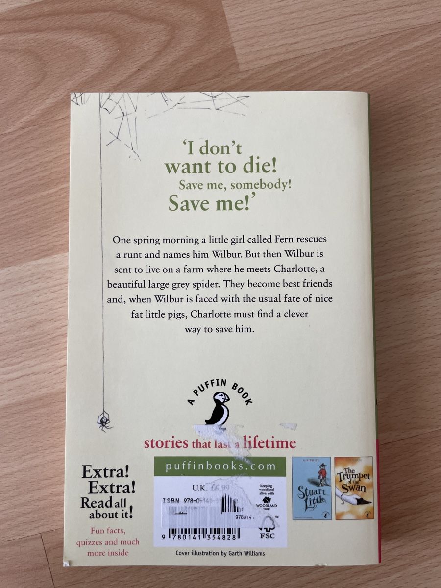 Libri: Charlotte's Web - E.B. White – Nuovo (secondo la descrizione) da Münchenstein venduto da jan_5fyc 1