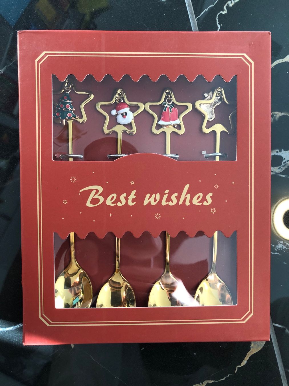 Cucchiai: Weihnachts-Löffel in Geschenk-Verpackung – Nuovo e nell'imballaggio originale da Thun venduto da tulu_1995