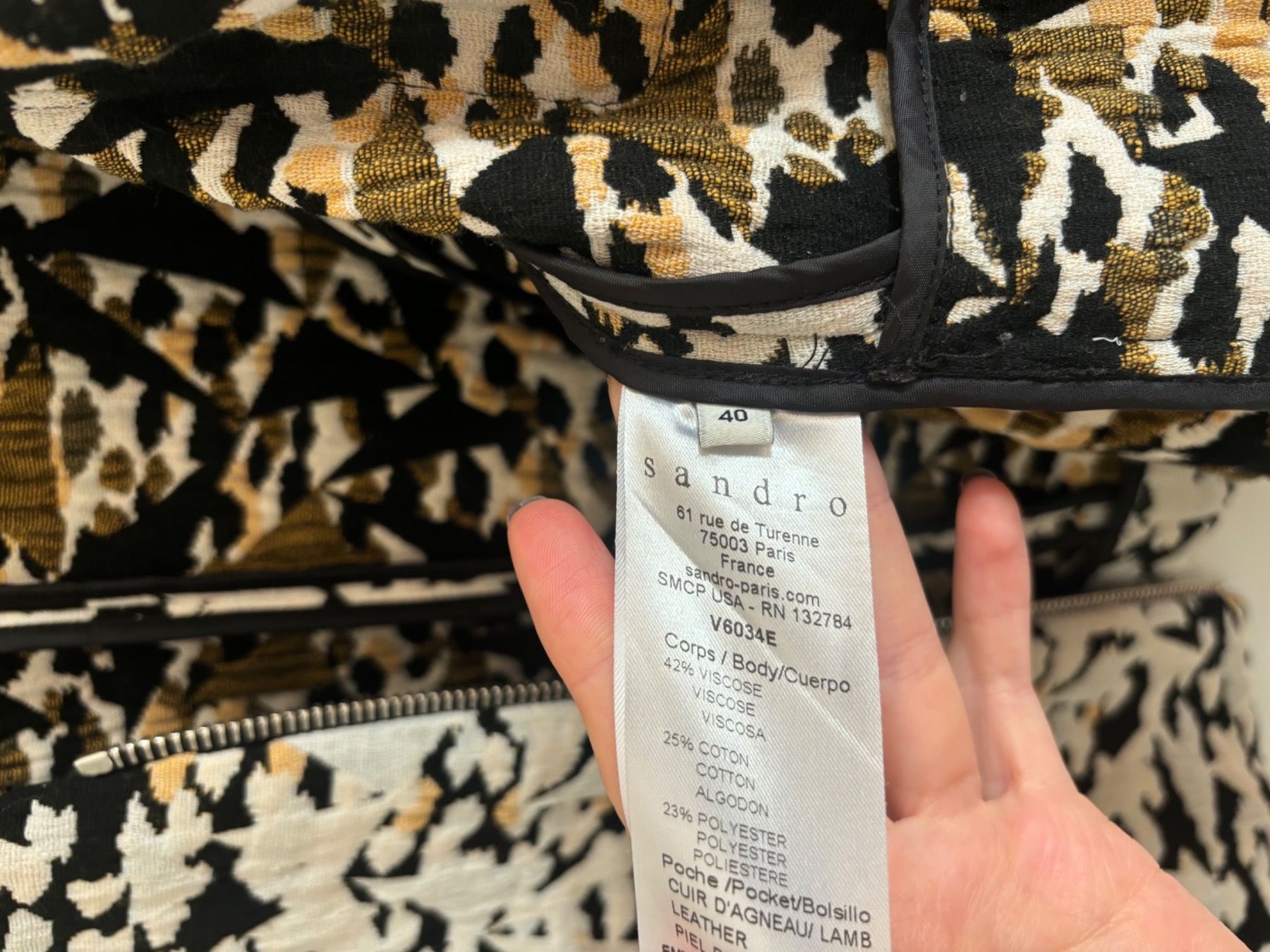 Sandro Gilet & Giacche senza maniche: Beautiful Sandro Vest size 40 – Nuovo (secondo la descrizione) da Genève venduto da chl_zc89 6