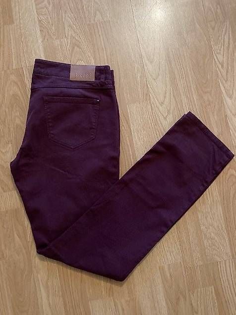 IKKS Pantaloni: Pantalon bordeau IKkS I.Code gr. 40 – Usato da Icogne venduto da luna.16 2