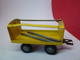 Tekno - Anhänger uralt - gelb - Rarität - 8.5cm . Zustand OK