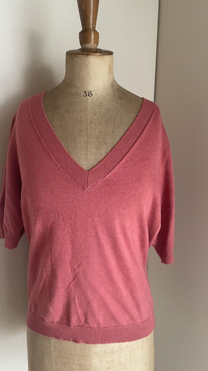 Maglioni & Felpe: Sommerlicher Pullover, Grösse 38,  V-Ausschnitt – Usato da Oberwil BL venduto da another-day-of-sun 2