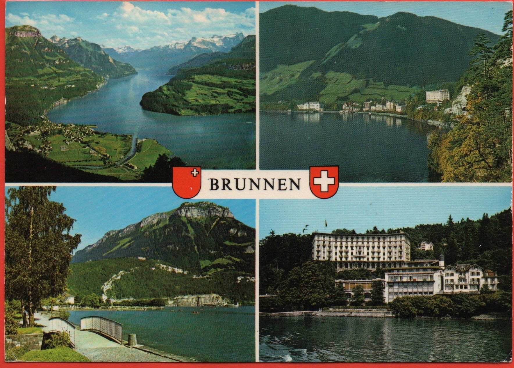 Ansichtskarten: BRUNNEN – Gebraucht aus Jona von philajona
