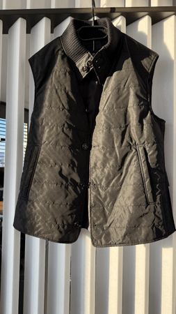 New! JOOP! Men's Black Quilted Vest, Size 50 - Winter Style!