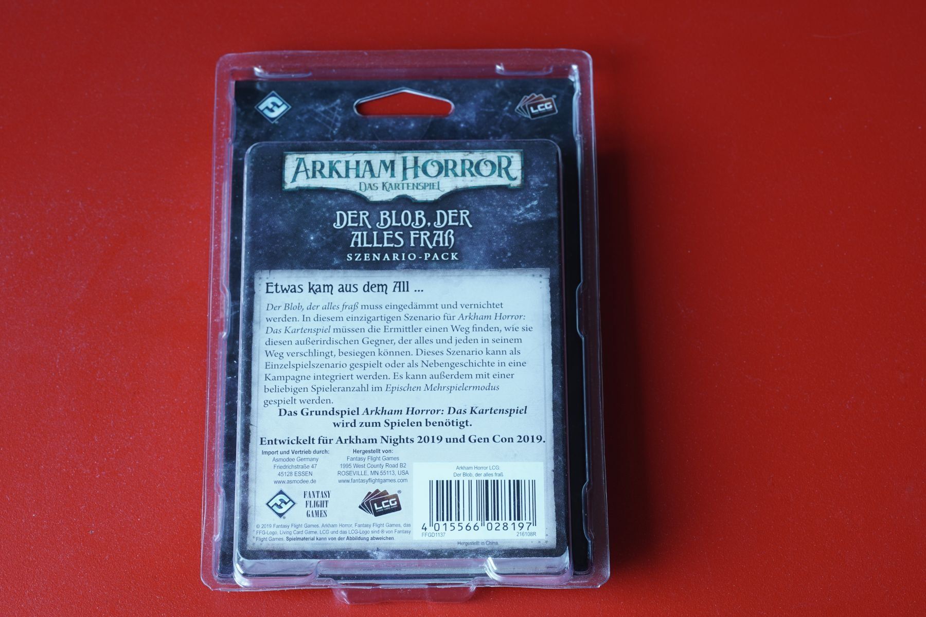 Jeux: Arkham Horror – Der Blob, der alles fraß – Neuf avec emballage d'origine à Bern par Sot 1