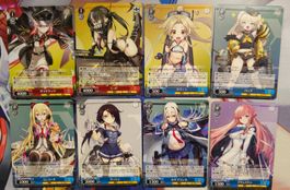 Azur Lane 8 Common Cards Weiss Schwarz Japanese Version