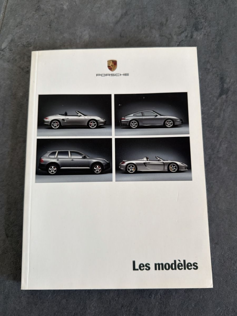 Porsche Documenti: Porsche Broschüre: Les modèles – Nuovo (secondo la descrizione) da Wolfwil venduto da Rolex1