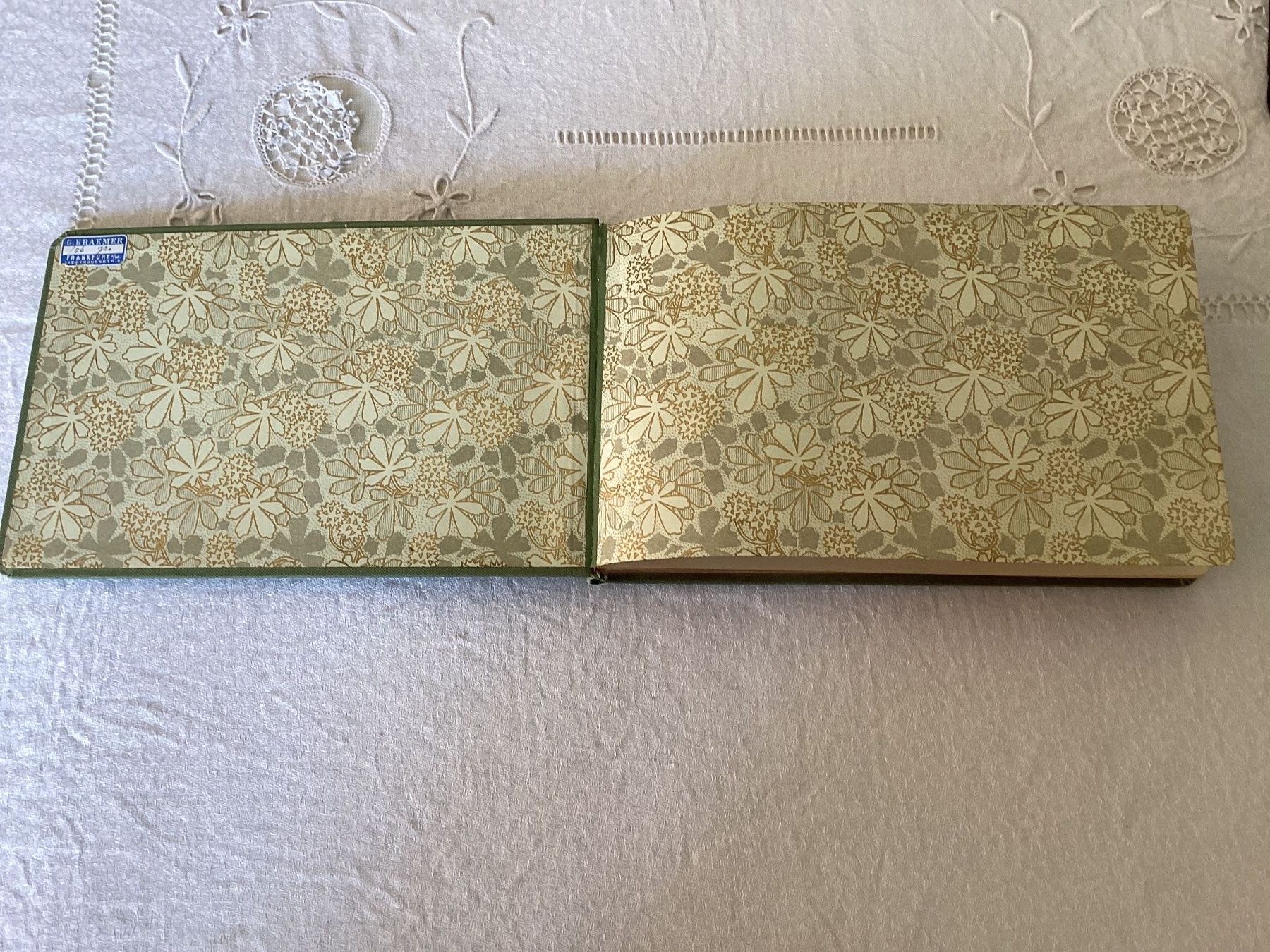 Libri: Anciens carnets vintages vierges – Usato da Pully venduto da claddagh 1