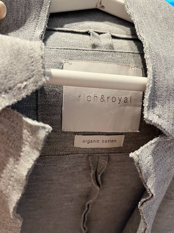 Rich & Royal Jacken: Rich&Royal Sweat-Blazer grau – Neu (gemäss Beschreibung) aus Niederried b. Kallnach von mae_96vx 2