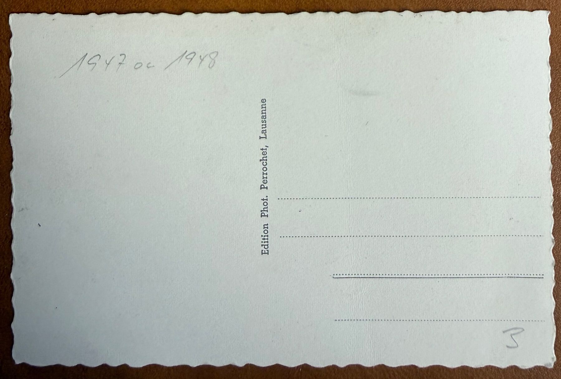 Cartoline postali: Roche - L'Eglise - 1948 – Usato da Lutry venduto da Ediego 1