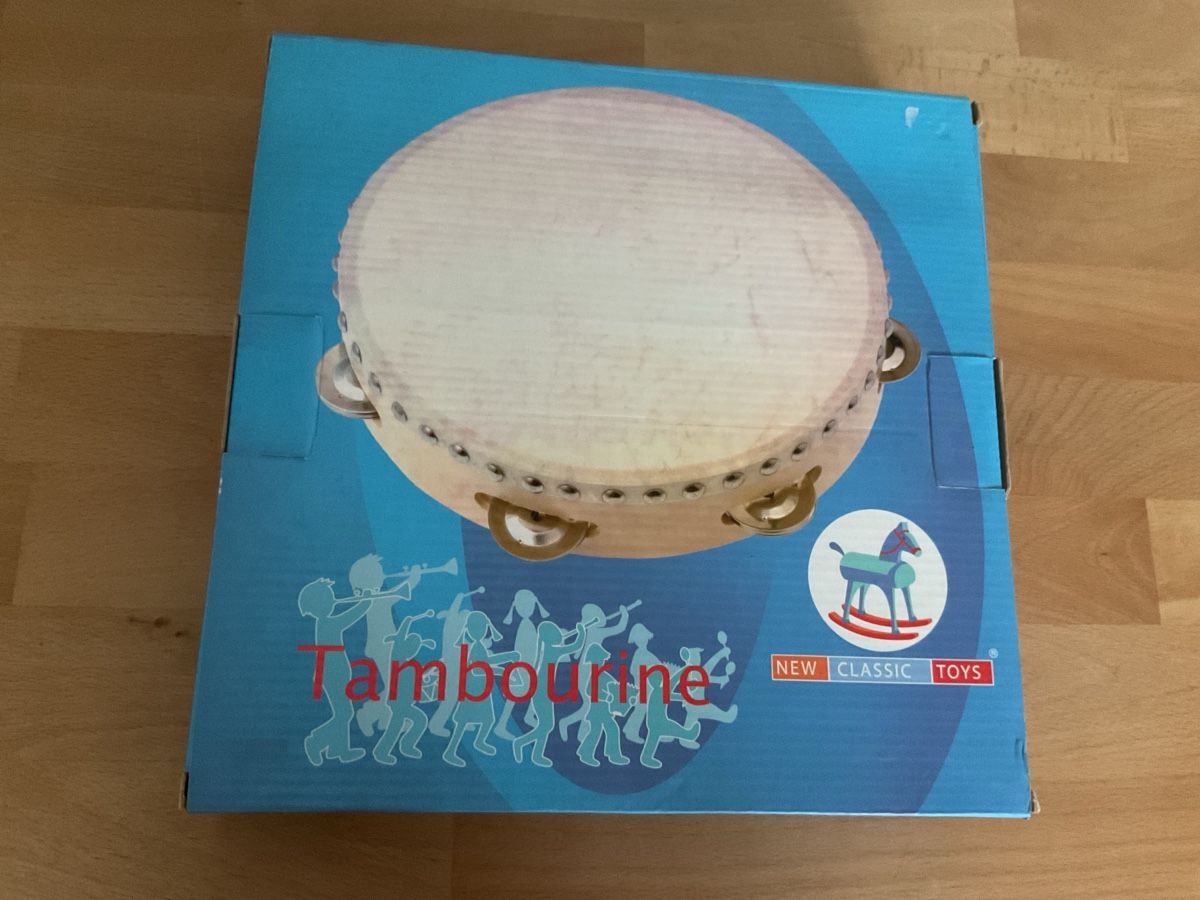 Strumenti musicali: Tambourine ab3+ new classicToys – Nuovo e nell'imballaggio originale da Wil ZH venduto da RiccardaWegmann