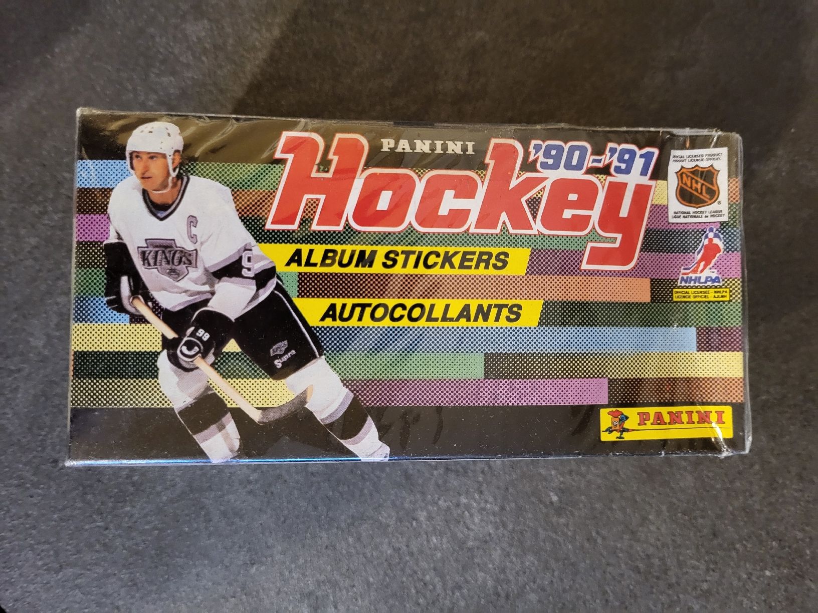 Panini Sammelbilder & Trading cards: Panini Hockey 90-91 Stickeralbum ungeöffnet, Rarität! – Neu und originalverpackt aus Benken SG von WALUK 3