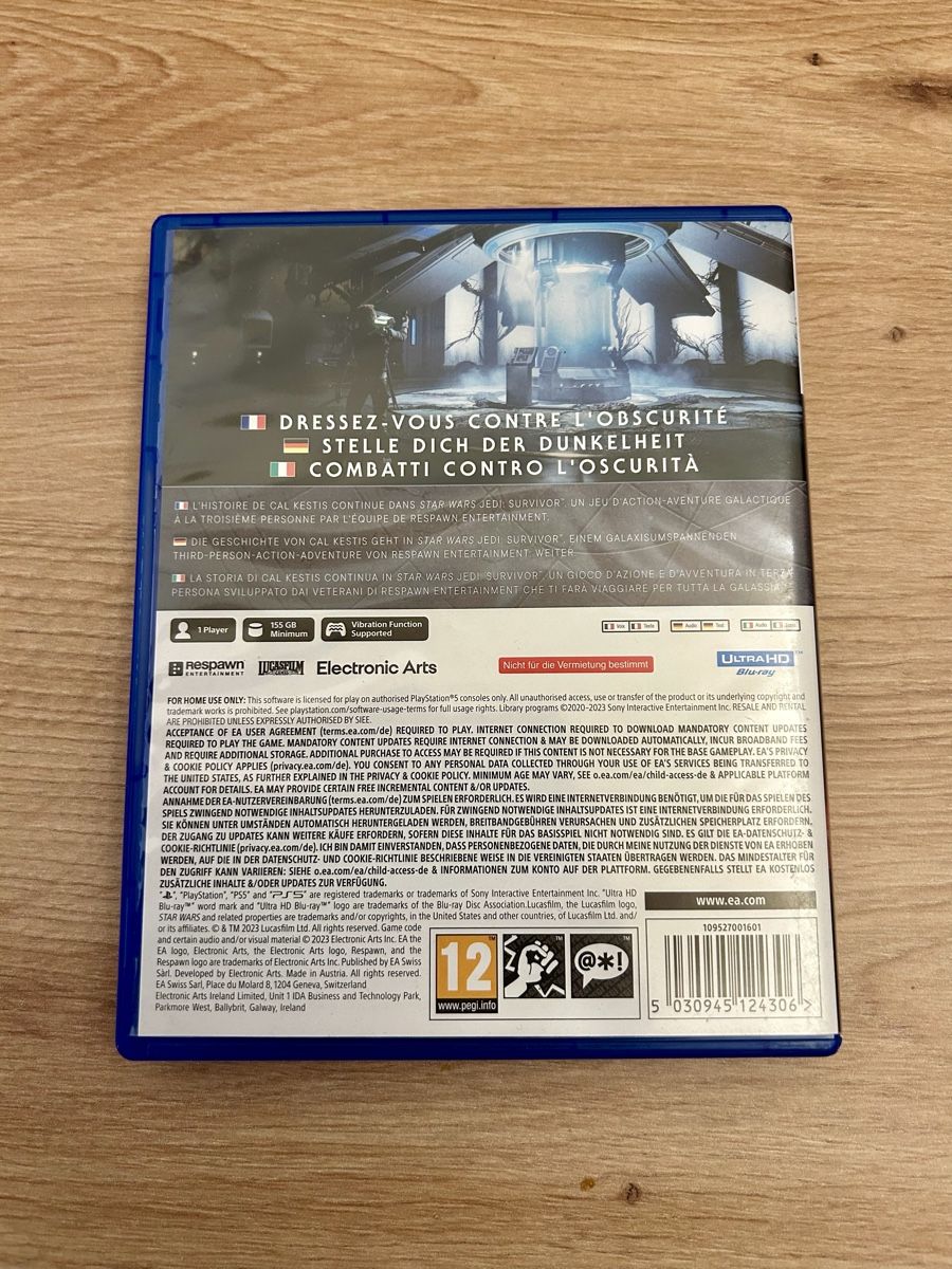 Giochi: Jedi Survivor PS5 – Usato da Osogna venduto da Emergencychips 1