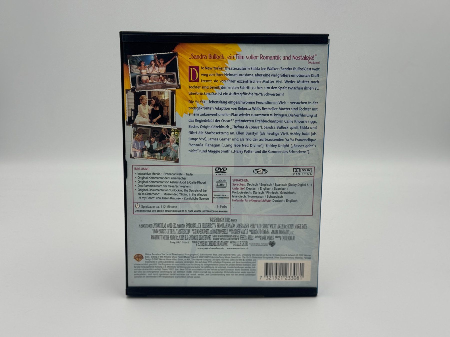 Alle DVDs: YA-YA SCHWESTERN - Versand A-Post nur CHF 2.50! – Gebraucht aus Siblingen von goodprice24 1