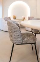 TREND/ RICHMOND INTERIORS/Dining chair Elvi mocca chunky fi