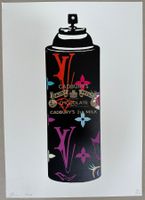 Death: Vuitton Spray, POP Art, signiert 82/100