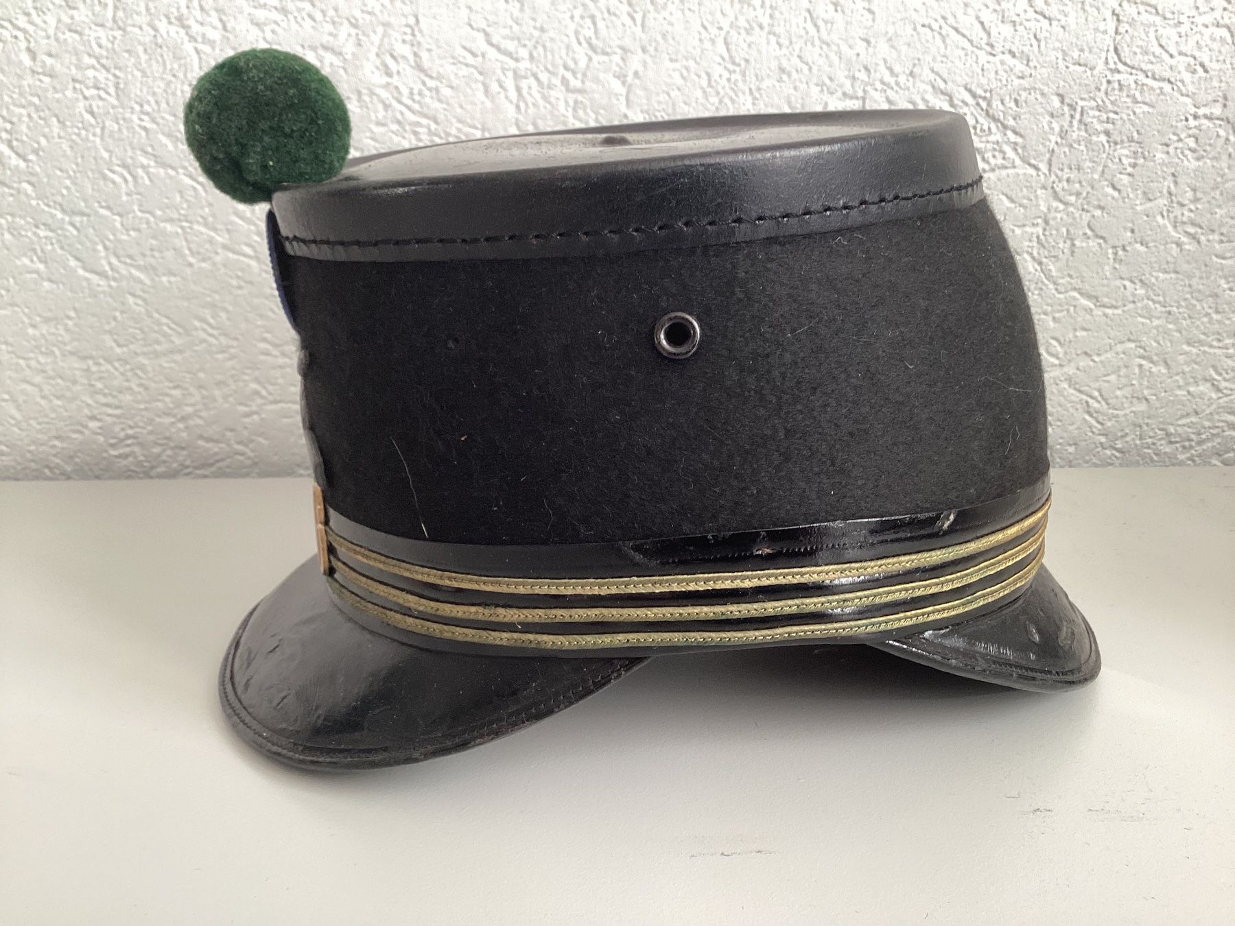 Schweizer Armee Uniformi: Shako officier 1898 – Usato da Vouvry venduto da marius09 1