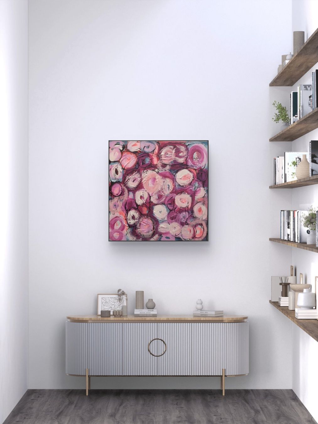 Gemälde: Originales abstraktes Bild 60x60x3cm – Neu (gemäss Beschreibung) aus Urdorf von Contra8 1