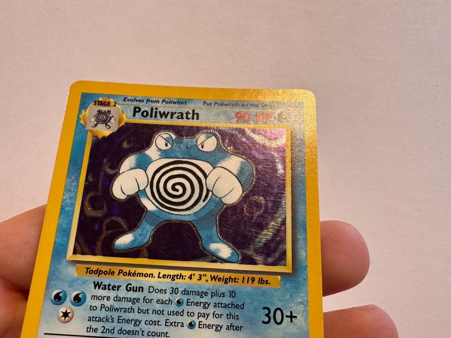 Pokémon Carte collezionabili: Poliwrath holo Base EN – Usato da Hagendorn venduto da Pokecollectorch 3