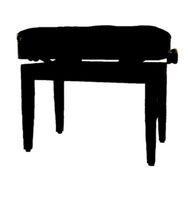 +Klavierbank-Sitz-Hocker- KL10,schwarz-h