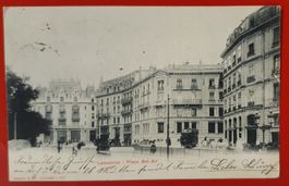 Lausanne 1905 - Place Bel-Air