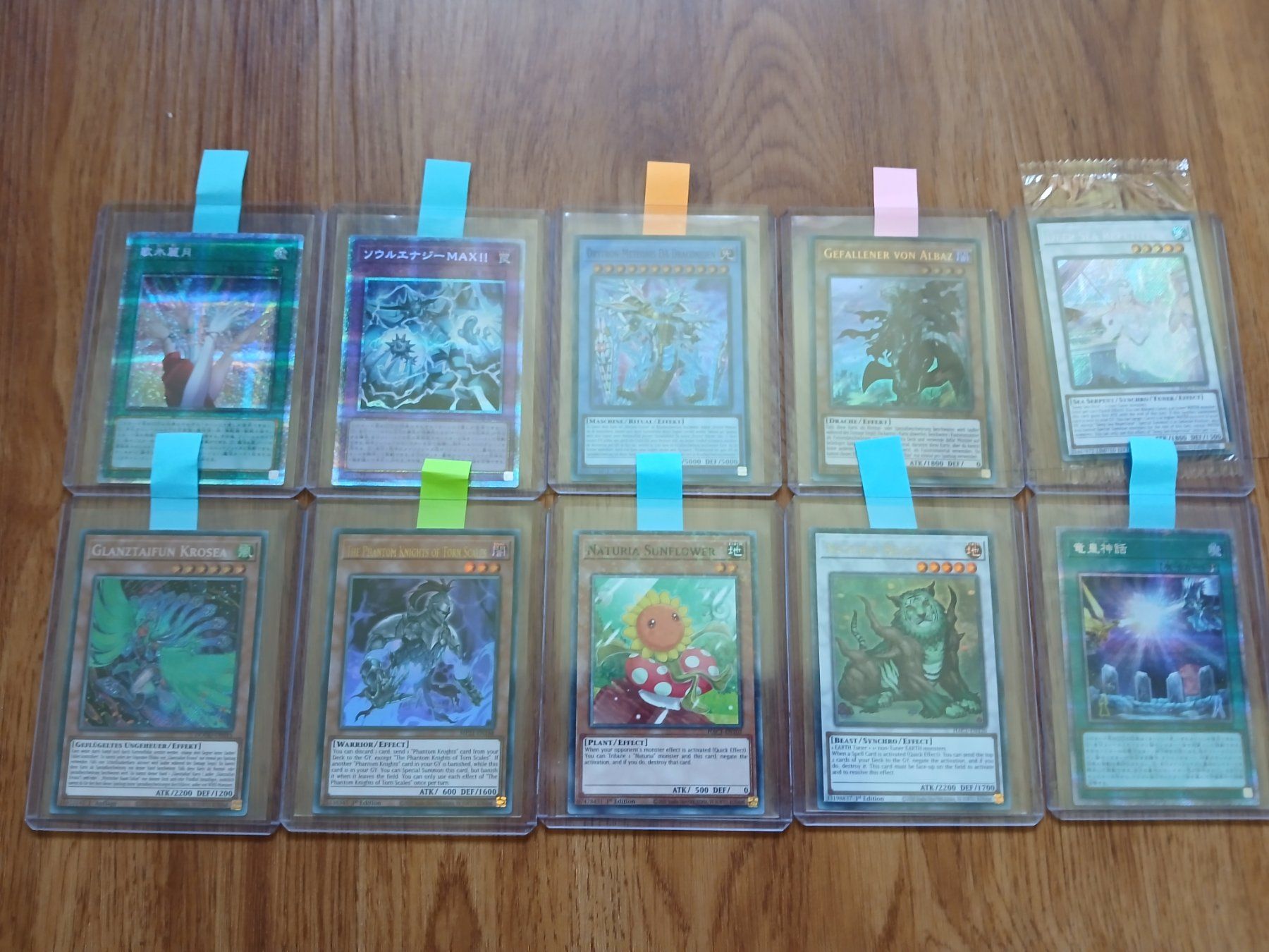 Yugioh Carte collezionabili: Seltene Yu-Gi-Oh Karten Sammlung 10 Stück – Usato da Niederried Interl venduto da Icespider 1