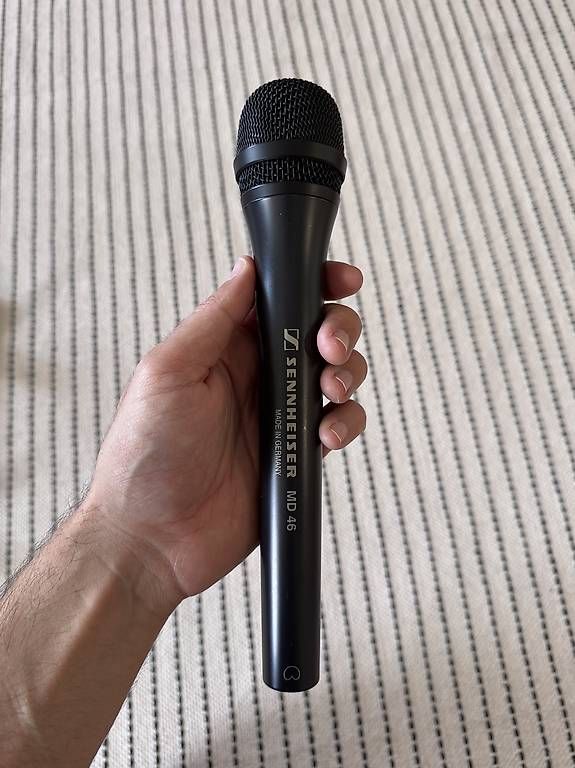 Microfoni: Sennheiser MD 46 Reporter- & Interviewmikrofon – Usato da Siat venduto da ginocappu 1