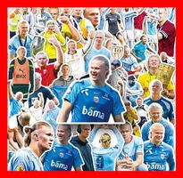 Erling Braut Haalnd Manchester City Norwegen Stickerset