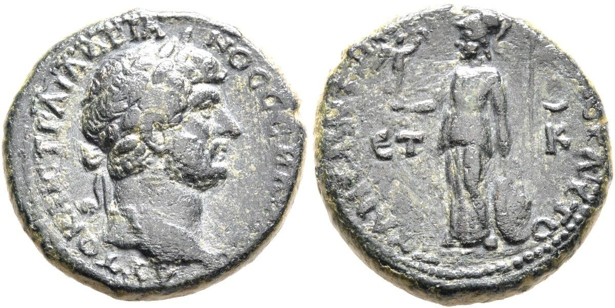 Tutti le monete: CAPPADOCIA. Tyana. HADRIAN bronze Assarion – Usato da La Sarraz venduto da classicworldcoins