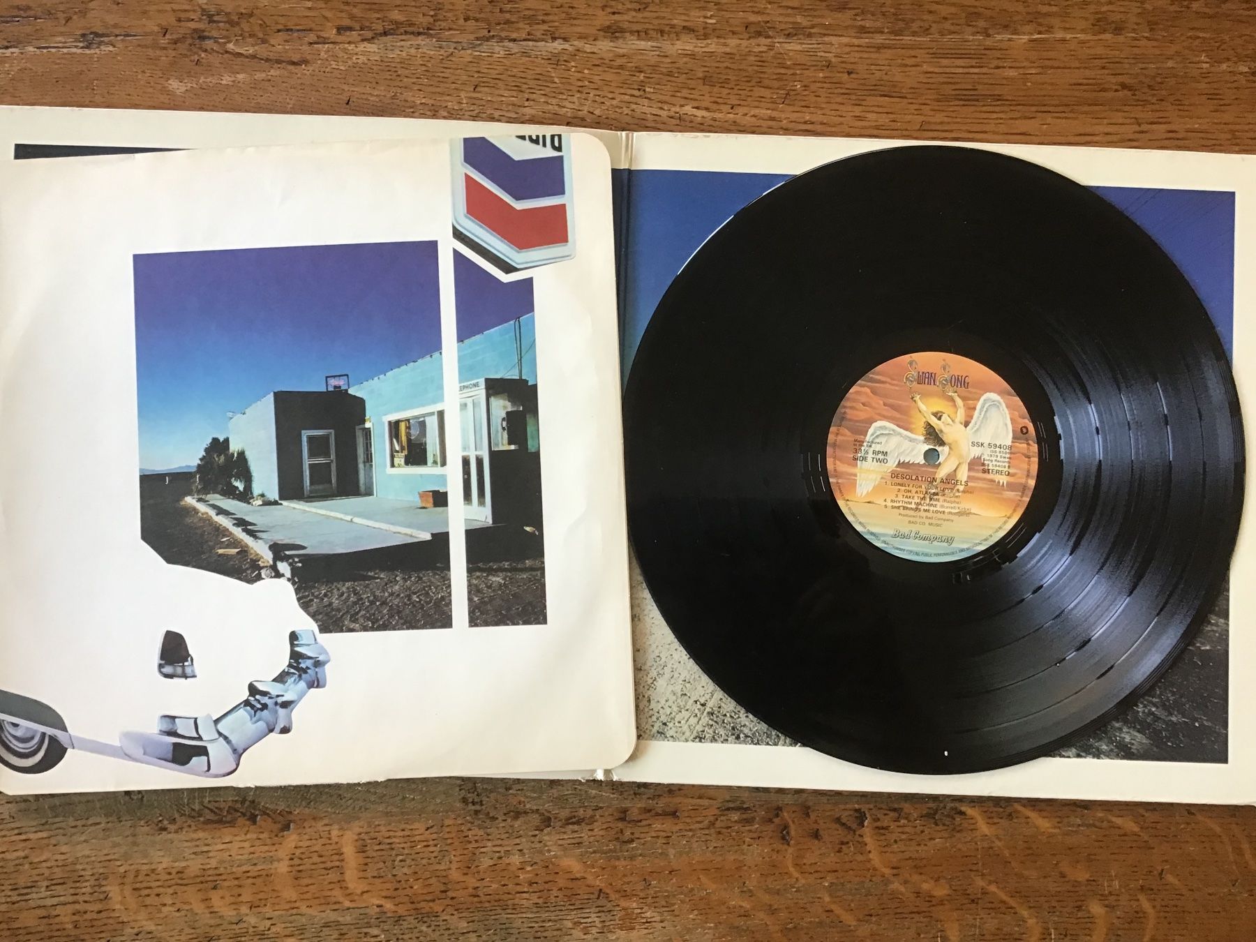 Schallplatten: LP Bad Company « Désolation Angel » – Gebraucht aus Fully von Ruby97 3