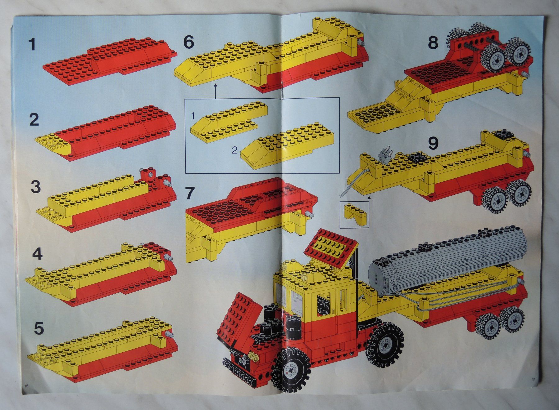 Lego Giocattoli: BASIC Building Set 740 (1985) komplett mit Motor 4.5 V – Usato da Burgdorf venduto da ursla50 9