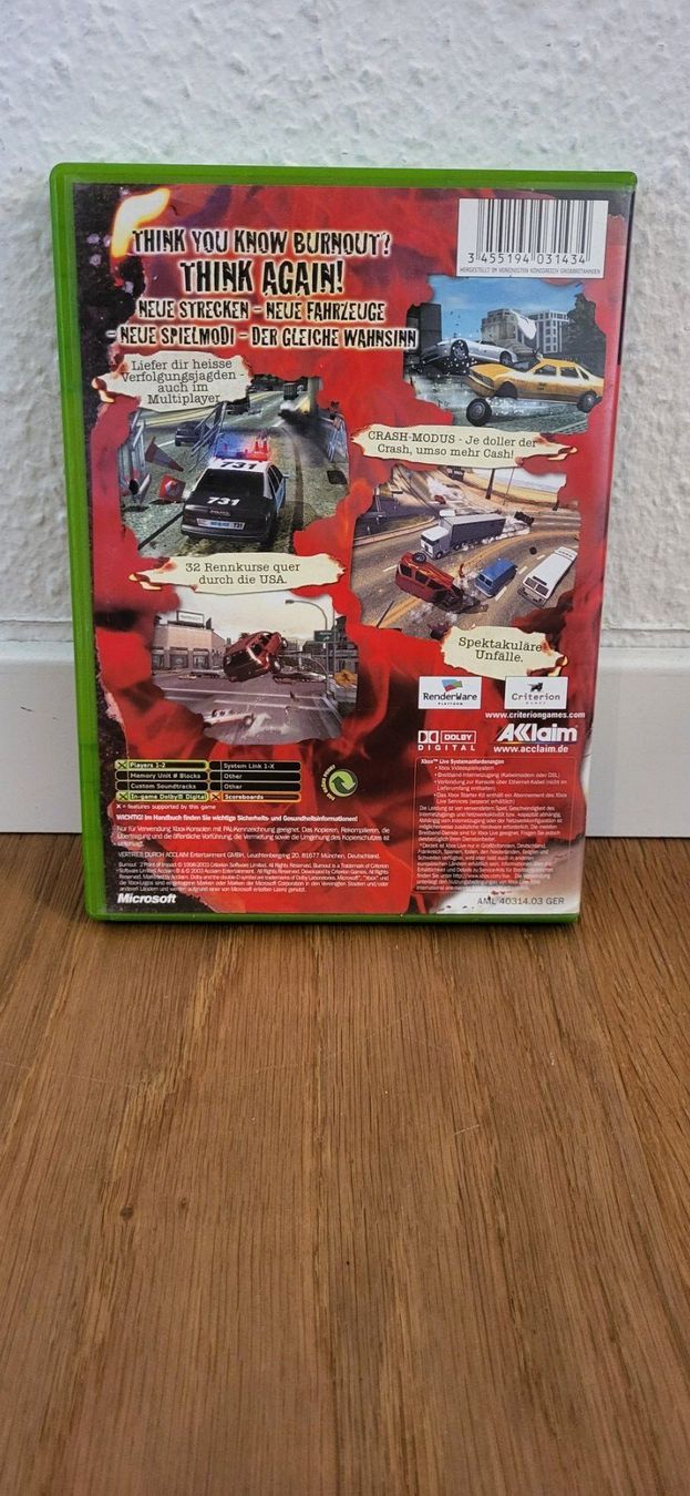 Microsoft Giochi: Xbox - Burnout 2 Pint of Impact – Usato da Münsingen venduto da DigitaleSpielecke 1