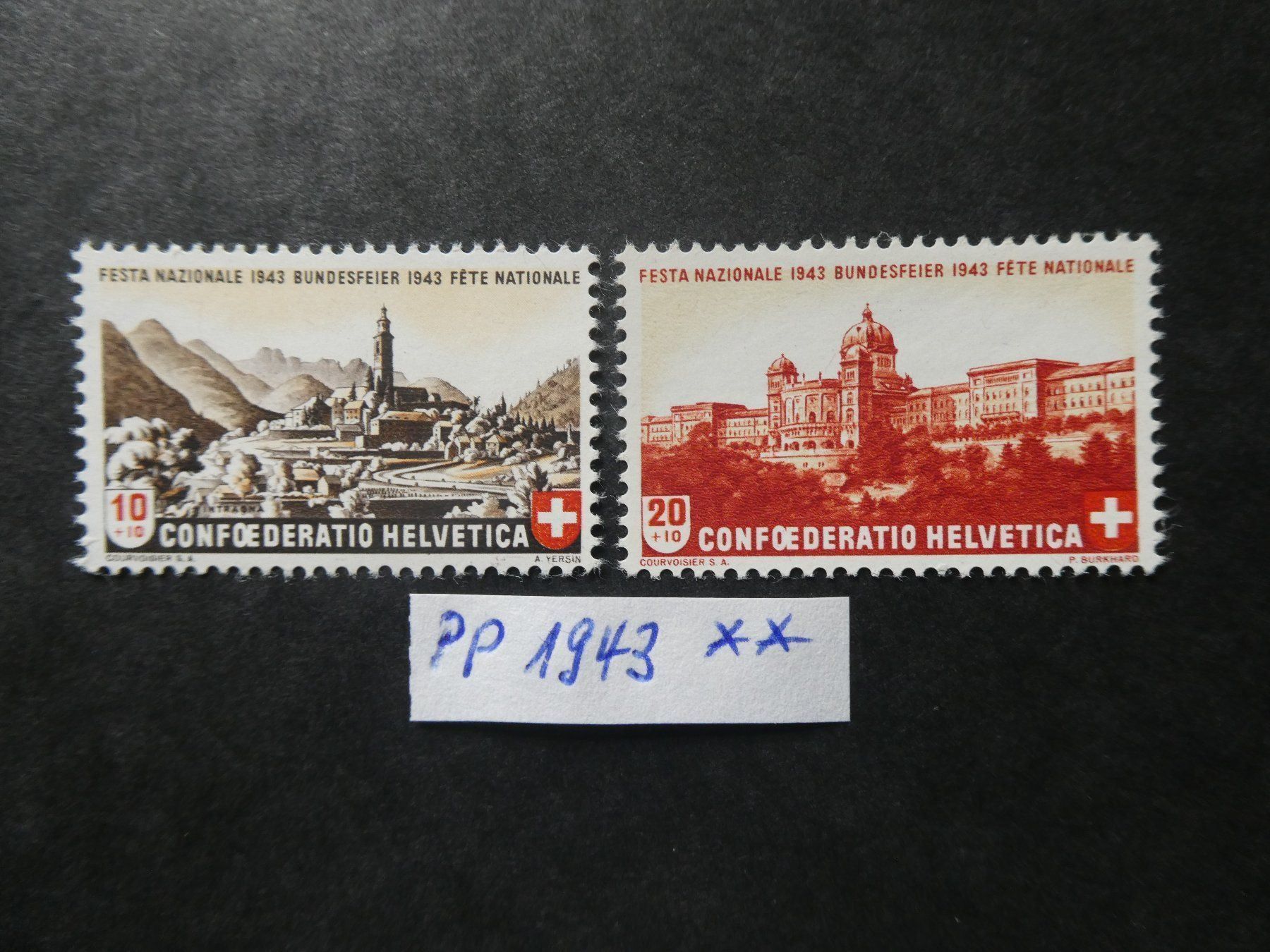 Tous les timbres: Pro Patria 1943 postfrisch – D'occasion à Lausen par Herbamare01