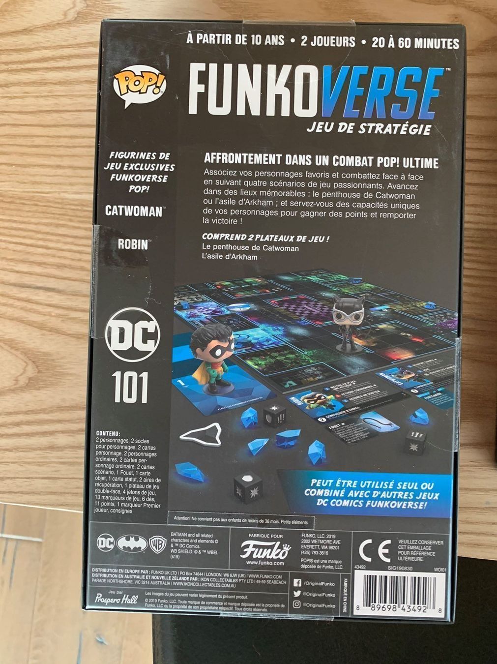 Jeux: Funko pop verse jeu de stratégie DC – Neuf (Voir description) à Lausanne par milou201619 3