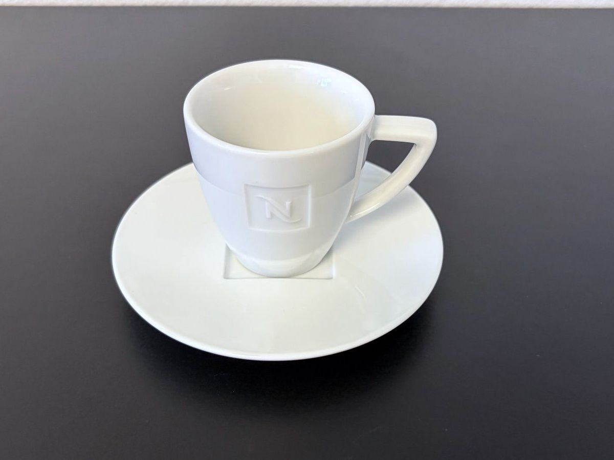 Nespresso Tazze: Nespresso Espressotasse weiss – Usato da Birr venduto da Jamonline