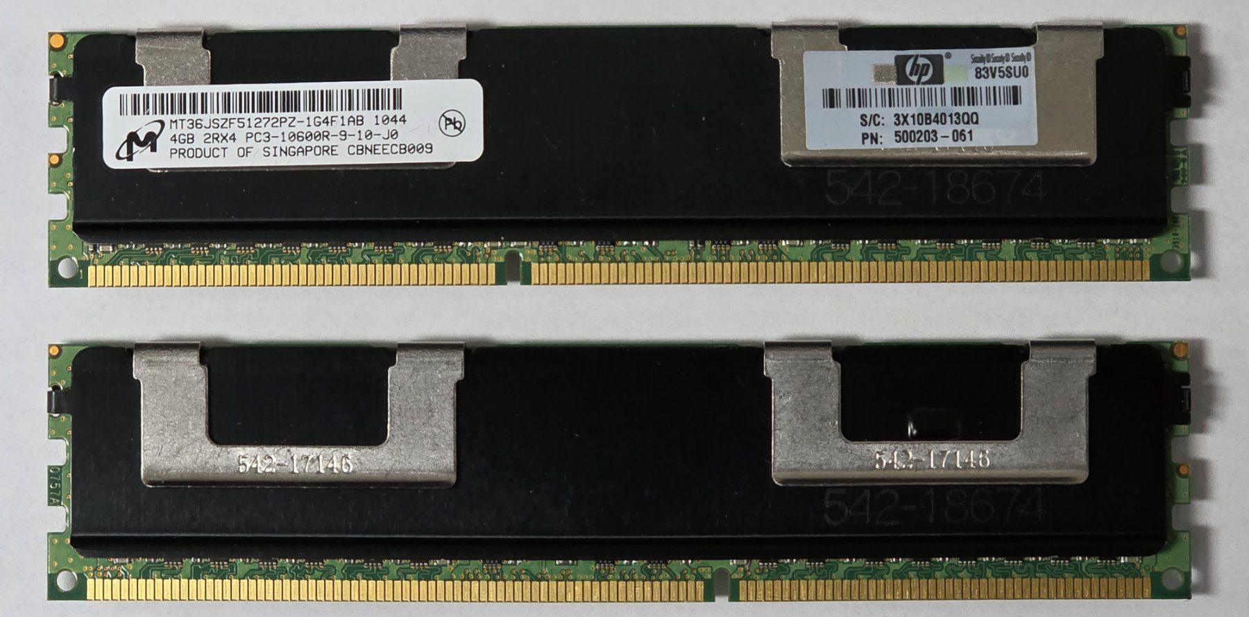 Memoria / RAM: Micron Server Arbeitsspeicher 4GB – Usato da Mels venduto da Zeppelin08 1