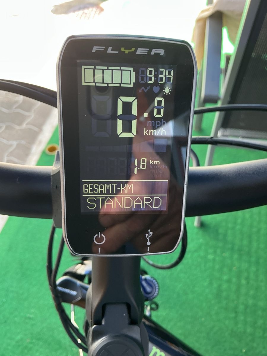Flyer Vélos: Fleyer E -Bike Neuwertig  – D'occasion à Oberbuchsiten par Tesin3 4