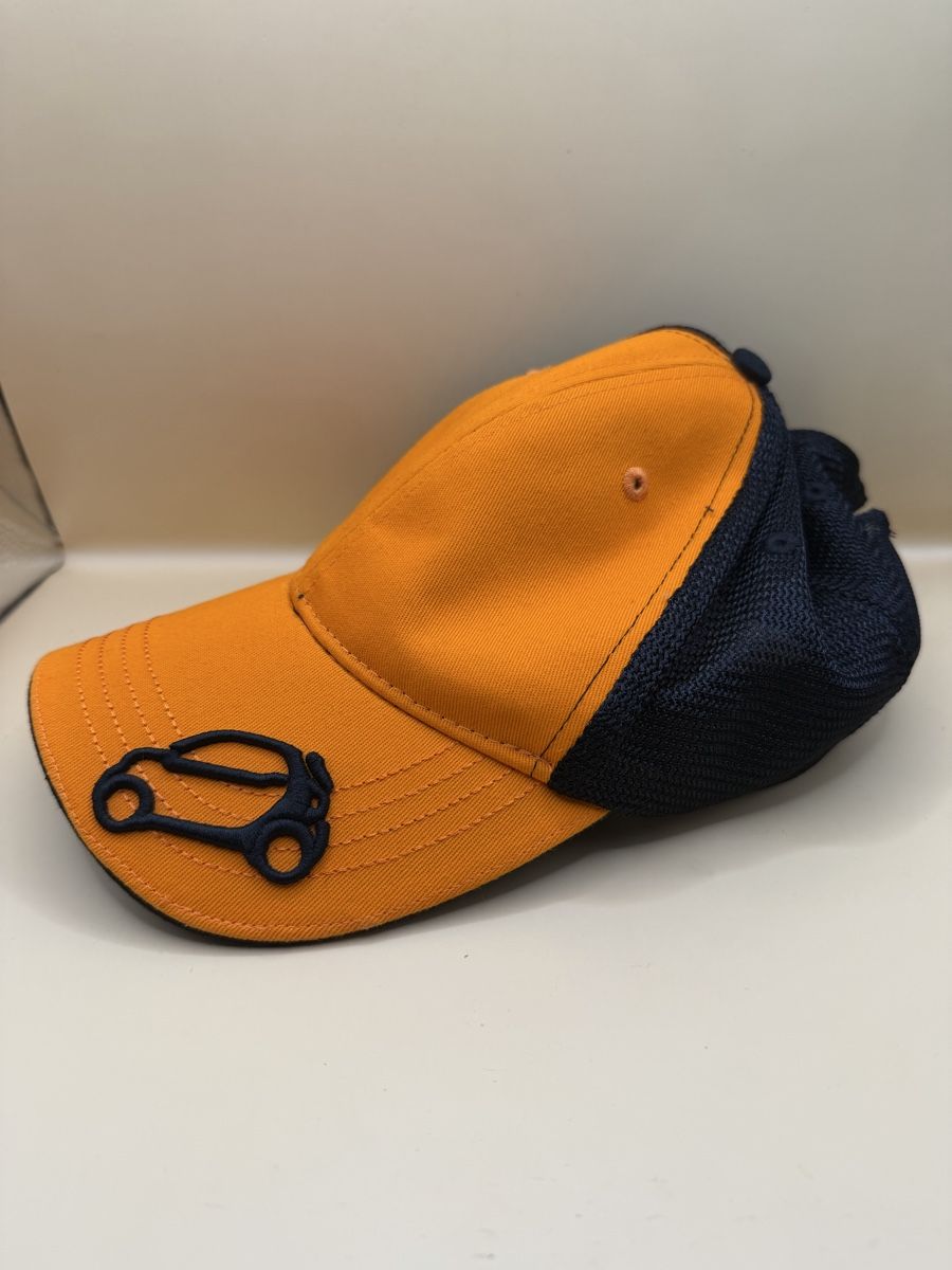 Copricapi, berretti & cappellini: Smart Trucker Cap orange/schwarz verstellbar – Usato da Genève venduto da sho_67qj 1