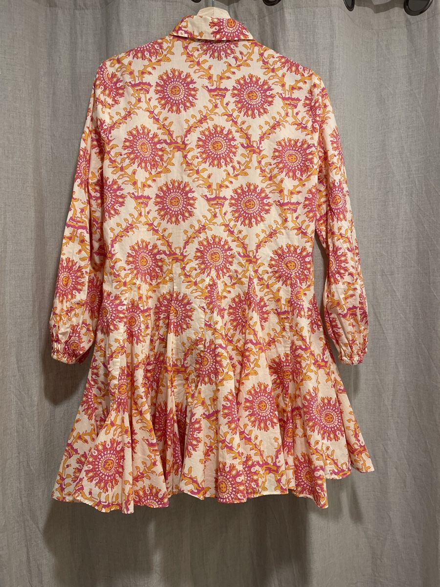 Zara Robes: Kleid Zara gemustert Grösse S Baumwolle Versand 9.- – D'occasion à Meilen par ana9 3