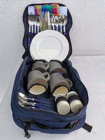 Rucksack Picknick-Set
